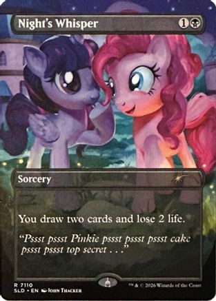 Night's Whisper (7110) (SLD-7110)  - Secret Lair Drop Series