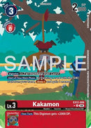 Kakamon (Box Topper) (EX12-006) - Digital World Shambala Foil