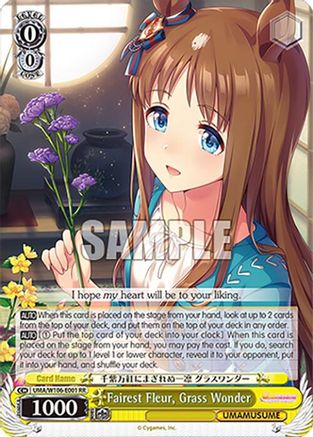Fairest Fleur, Grass Wonder (UMA/W106-E001) - Umamusume: Pretty Derby