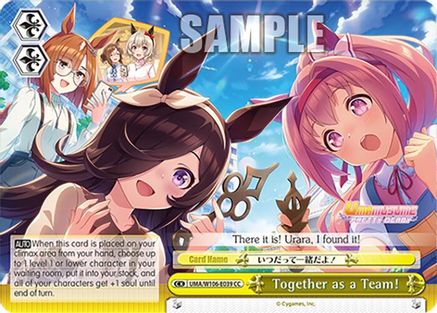 Together as a Team! (CC) (UMA/W106-E039) - Umamusume: Pretty Derby