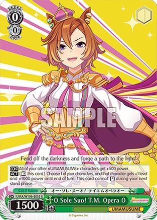 O Sole Suo! T.M. Opera O (UMA/W106-E053) - Umamusume: Pretty Derby