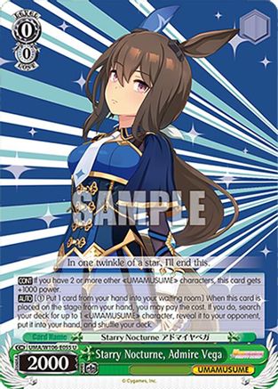 Starry Nocturne, Admire Vega (UMA/W106-E055) - Umamusume: Pretty Derby