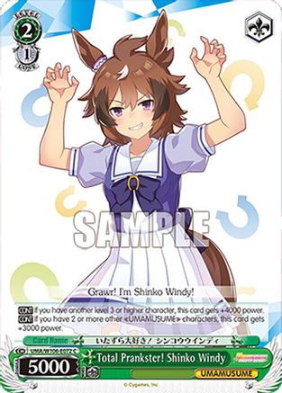 Total Prankster! Shinko Windy (UMA/W106-E072) - Umamusume: Pretty Derby