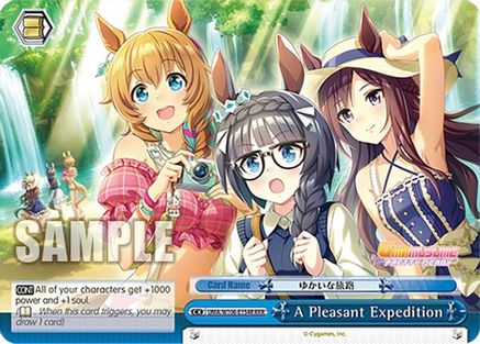 A Pleasant Expedition (RRR) (UMA/W106-E154R) - Umamusume: Pretty Derby