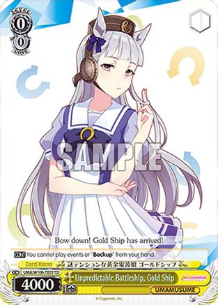 Unpredictable Battleship, Gold Ship (UMA/W106-TE03) - Umamusume: Pretty Derby