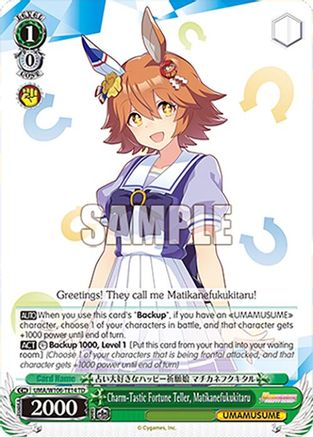 Charm-Tastic Fortune Teller, Matikanefukukitaru (UMA/W106-TE14) - Umamusume: Pretty Derby