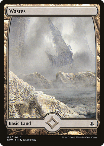 Wastes (183) - Full Art (OGW-183)  - Oath of the Gatewatch