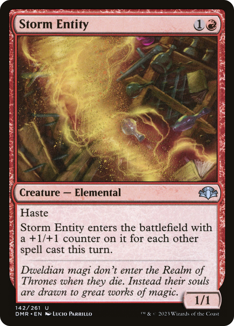 Storm Entity (DMR-142)  Foil - Dominaria Remastered