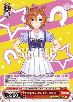 Pompous Star, T.M. Opera O (RRR) (UMA/W106-TE22R) - Umamusume: Pretty Derby