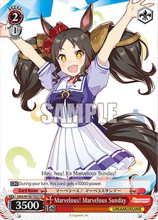 Marvelous! Marvelous Sunday (UMA/W106-TE23) - Umamusume: Pretty Derby