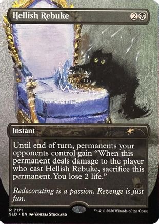 Hellish Rebuke (SLD-7171)  - Secret Lair Drop Series