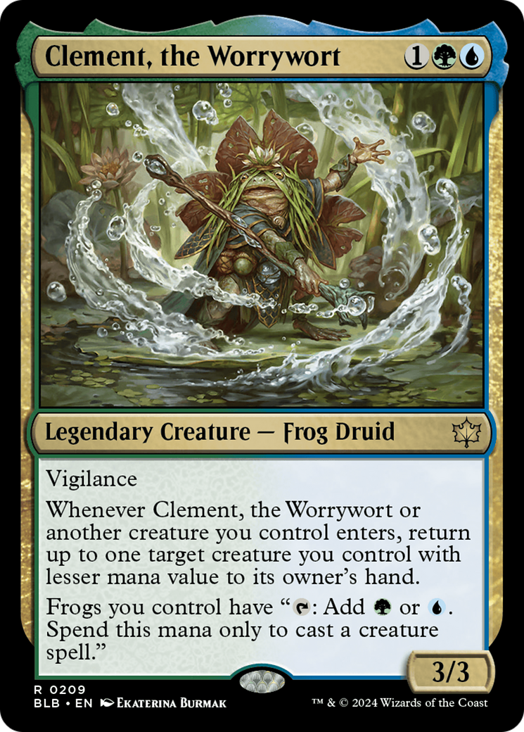 Clement, the Worrywort (BLB-209)  - Bloomburrow