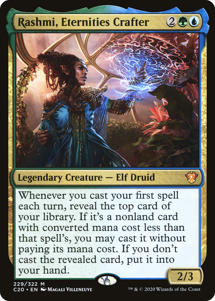 Rashmi, Eternities Crafter (C20-229)  - Commander 2020