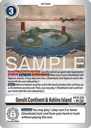 Genshi Continent & Ashino Island (Limited Foil) (EX12-074) - Digital World Shambala Foil