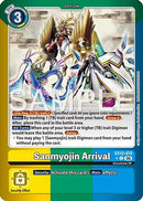 Sanmyojin Arrival (Limited Foil) (EX12-070) - Digital World Shambala Foil