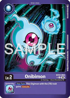 Onibimon (Limited Foil) (EX12-004) - Digital World Shambala Foil