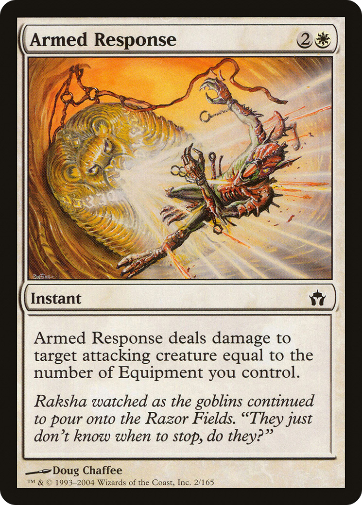 Armed Response (5DN-002)  Foil - Fifth Dawn