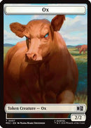 Ox (007) // Construct (014) Double-Sided Token (MSC-7 // 14)  - Commander: Marvel Super Heroes