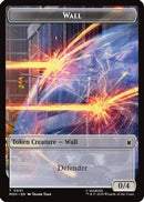 Wall // Alien Double-Sided Token (MSH-001/011)  Foil - Marvel Super Heroes