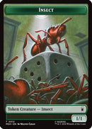 Insect // Clue Double-Sided Token (MSH-012/017)  Foil - Marvel Super Heroes