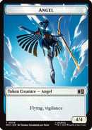 Angel (004) // Vibranium (015) Double-Sided Token (MSC-4 // 15)  - Commander: Marvel Super Heroes