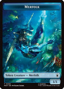 Merfolk // Doombot Double-Sided Token (MSH-006/018)  - Marvel Super Heroes