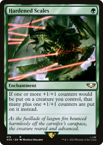 Hardened Scales (40K-215)  - Warhammer 40,000 Commander