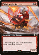 Wild-Magic Sorcerer (Extended Art) (AFC-305) - Adventures in the Forgotten Realms Commander