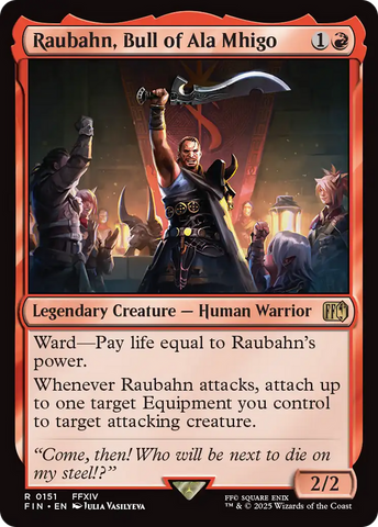 Raubahn, Bull of Ala Mhigo (FIN-151)  - FINAL FANTASY