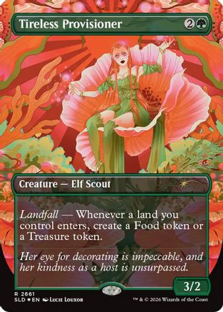 Tireless Provisioner (SLD-2661)  Foil - Secret Lair Drop Series
