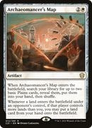 Archaeomancer's Map (C21-012)  - Commander 2021