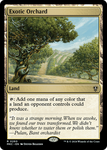 Exotic Orchard (MKC-260)  - Murders at Karlov Manor Commander