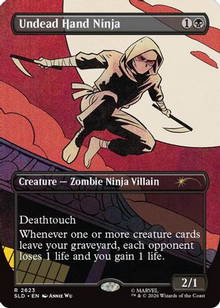 Undead Hand Ninja (SLD-2623)  Foil - Secret Lair Drop Series