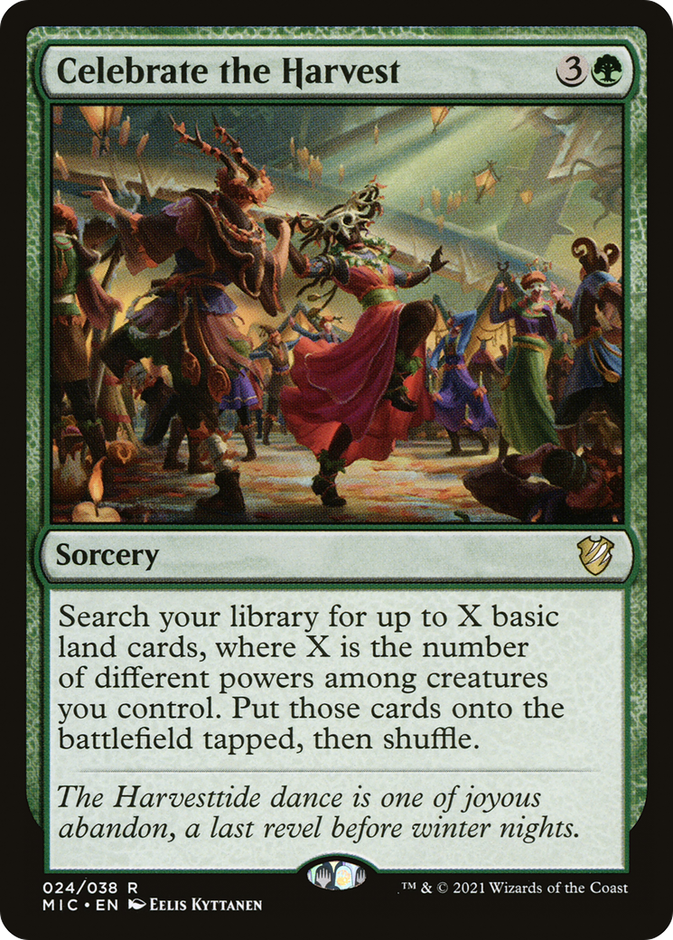 Celebrate the Harvest (MIC-024)  - Midnight Hunt Commander
