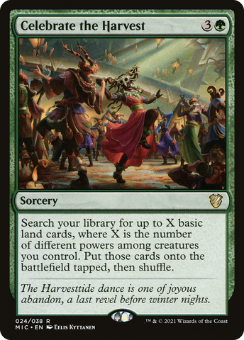 Celebrate the Harvest (MIC-024)  - Midnight Hunt Commander
