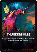 Thunderbolts Theme Card (MSC-039)  - Commander: Marvel Super Heroes