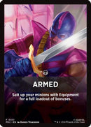 Armed Theme Card (MSC-031)  - Commander: Marvel Super Heroes