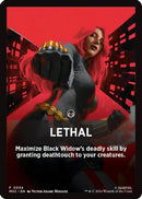 Lethal Theme Card (MSC-034)  - Commander: Marvel Super Heroes