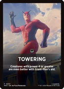Towering Theme Card (MSC-057)  - Commander: Marvel Super Heroes