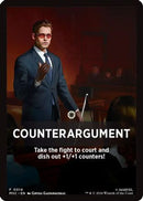 Counterargument Theme Card (MSC-014)  - Commander: Marvel Super Heroes
