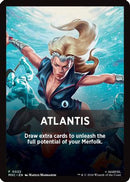 Atlantis Theme Card (MSC-022)  - Commander: Marvel Super Heroes