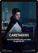 Caretakers Theme Card (MSC-013)  - Commander: Marvel Super Heroes