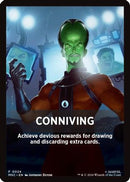 Conniving Theme Card (MSC-024)  - Commander: Marvel Super Heroes