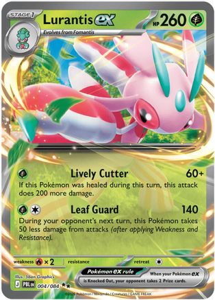 Lurantis ex 004/084 - Holofoil ME05 Pitch Black