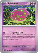 Spiritomb 035 - Reverse Holofoil ME05 Pitch Black