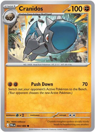 Cranidos 044  ME05 Pitch Black