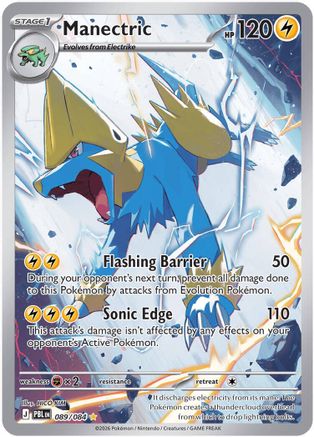 Manectric 089/084 - Holofoil ME05 Pitch Black