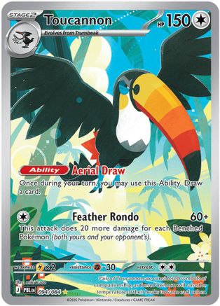 Toucannon 094/084 - Holofoil ME05 Pitch Black