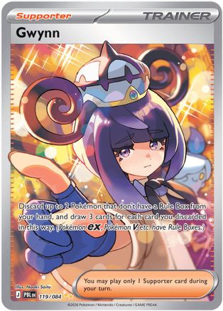 Gwynn 119/084 - Holofoil ME05 Pitch Black
