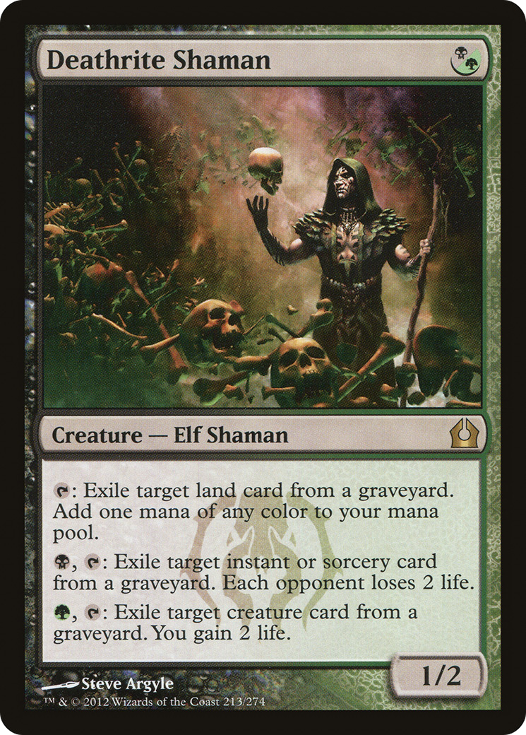 Deathrite Shaman (RTR-213) - Return to Ravnica Foil